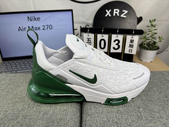 (image for) Nike Air Max 270 Premium White Green Men's Shoes-05